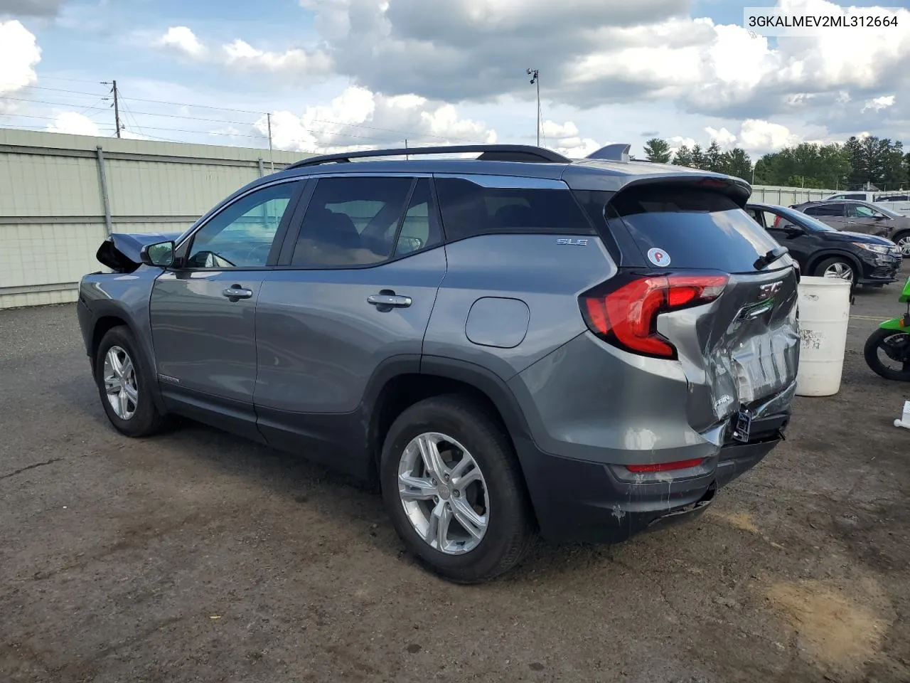 2021 GMC Terrain Sle VIN: 3GKALMEV2ML312664 Lot: 64391584