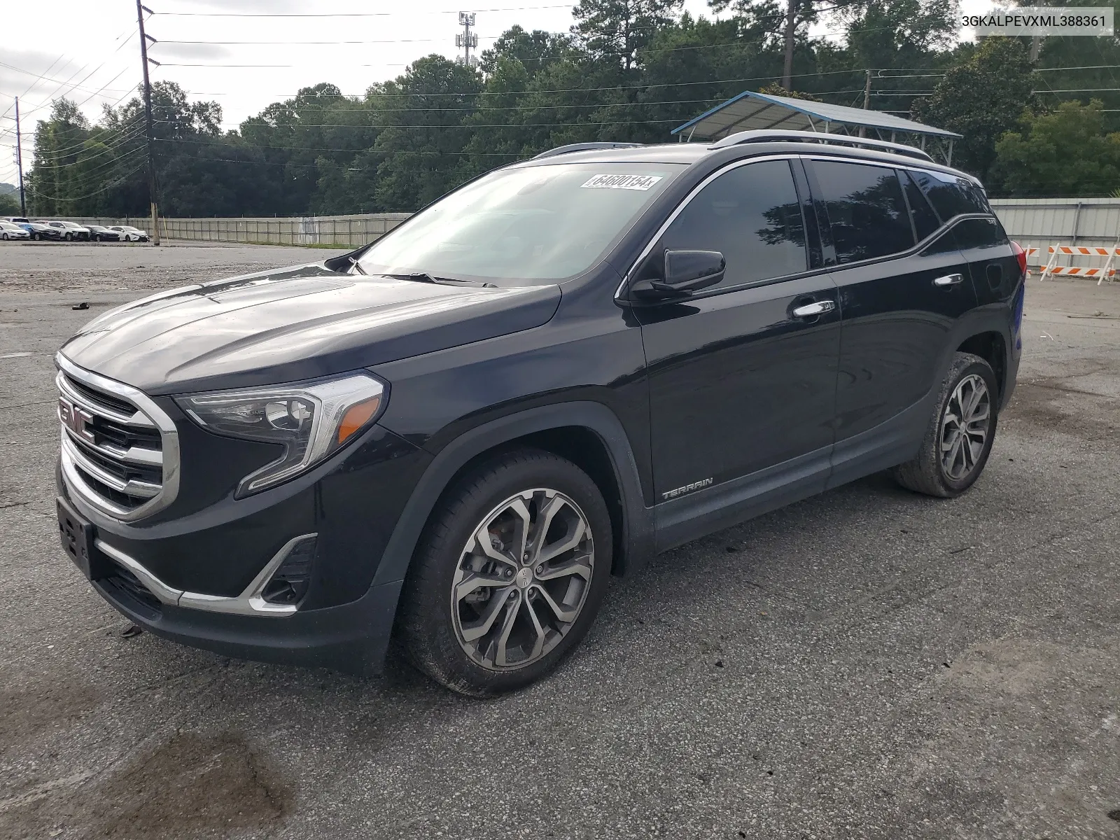 2021 GMC Terrain Slt VIN: 3GKALPEVXML388361 Lot: 64600154