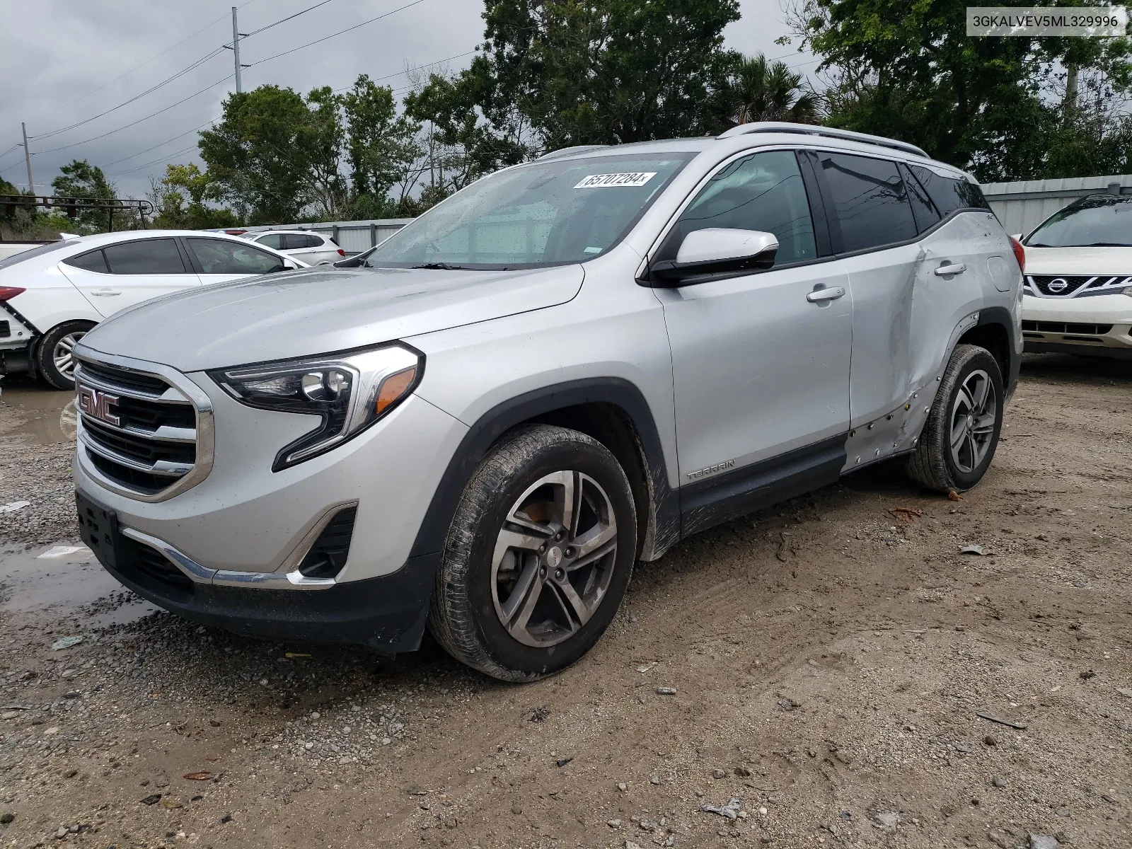 2021 GMC Terrain Slt VIN: 3GKALVEV5ML329996 Lot: 65707284