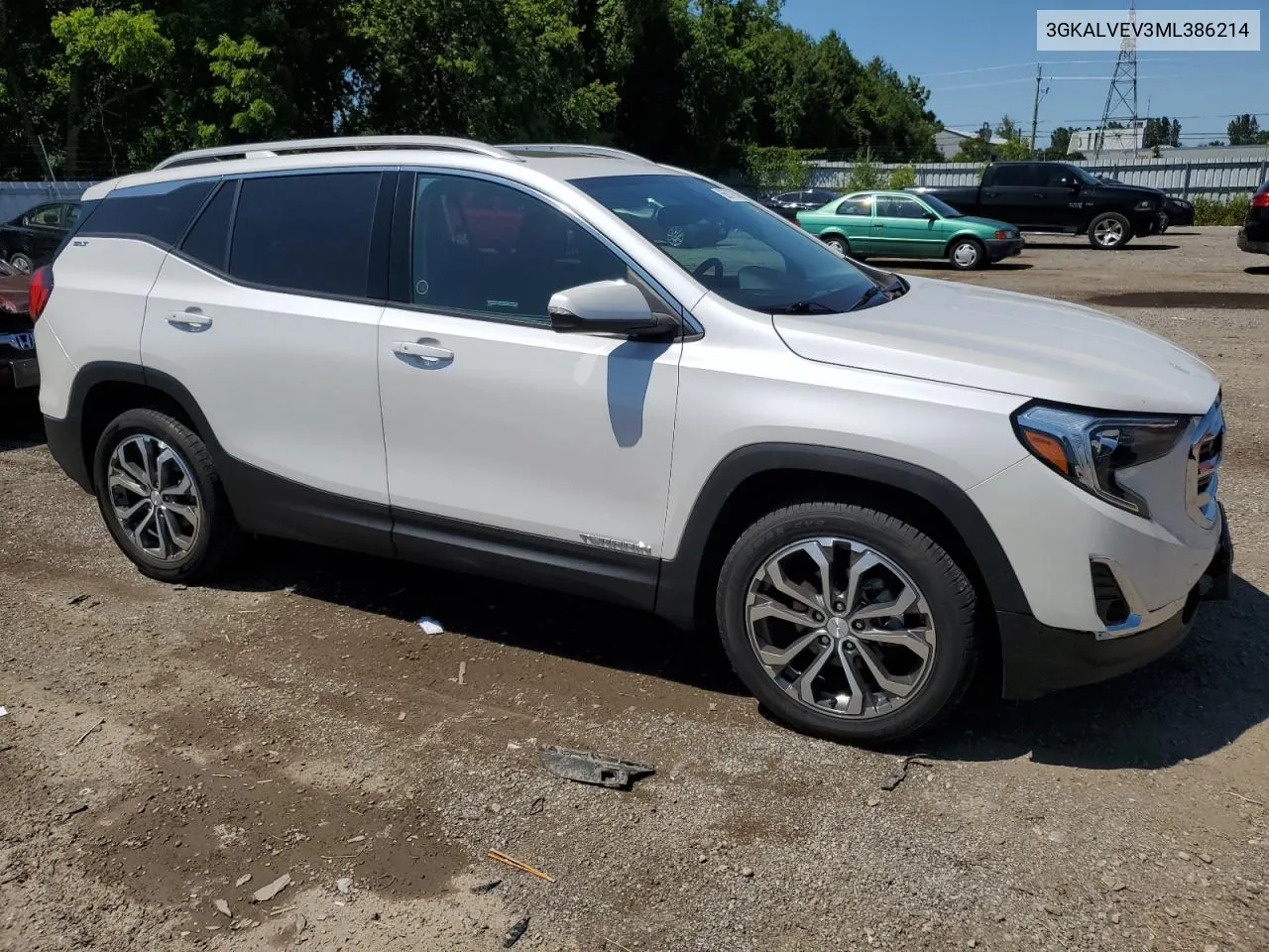 2021 GMC Terrain Slt VIN: 3GKALVEV3ML386214 Lot: 66517974