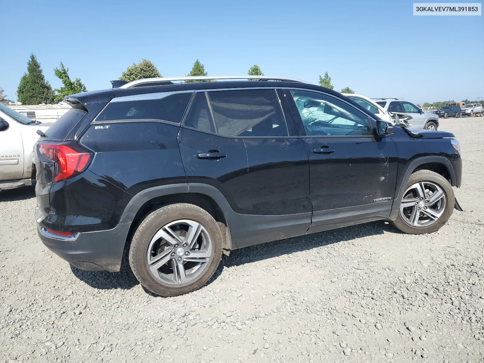 2021 GMC Terrain Slt VIN: 3GKALVEV7ML391853 Lot: 66627604