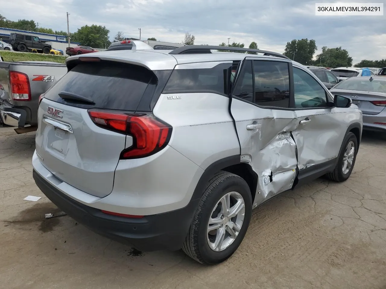 2021 GMC Terrain Sle VIN: 3GKALMEV3ML394291 Lot: 66897944