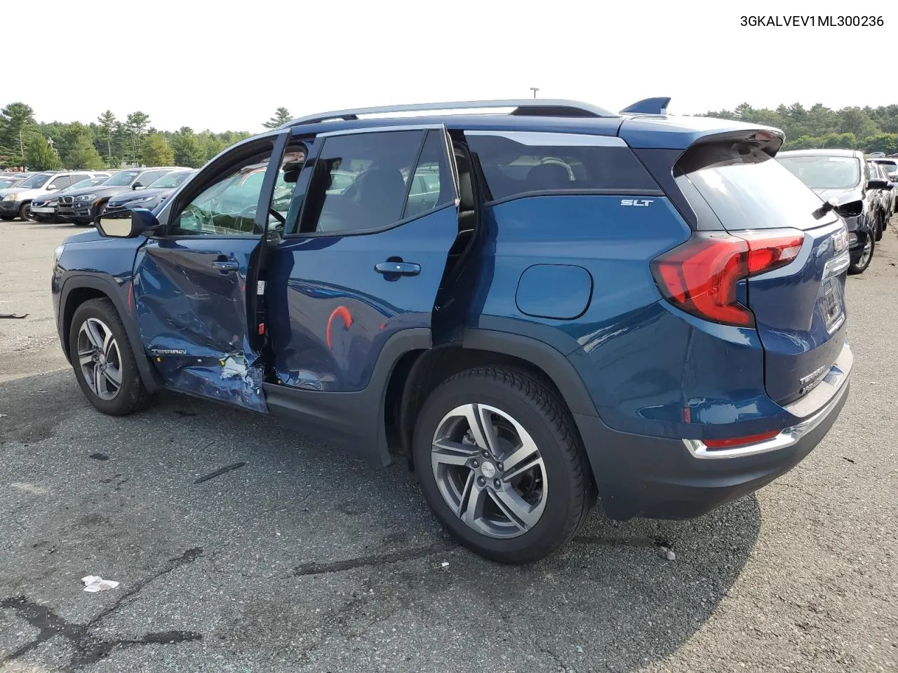 2021 GMC Terrain Slt VIN: 3GKALVEV1ML300236 Lot: 67176444