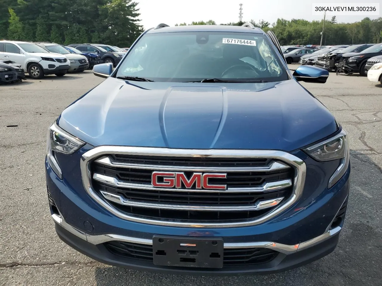 2021 GMC Terrain Slt VIN: 3GKALVEV1ML300236 Lot: 67176444