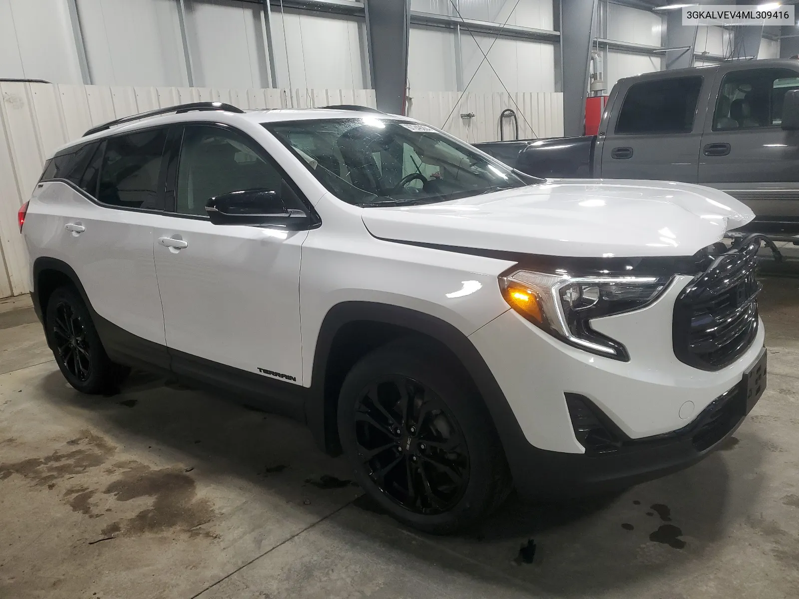 2021 GMC Terrain Slt VIN: 3GKALVEV4ML309416 Lot: 67249264