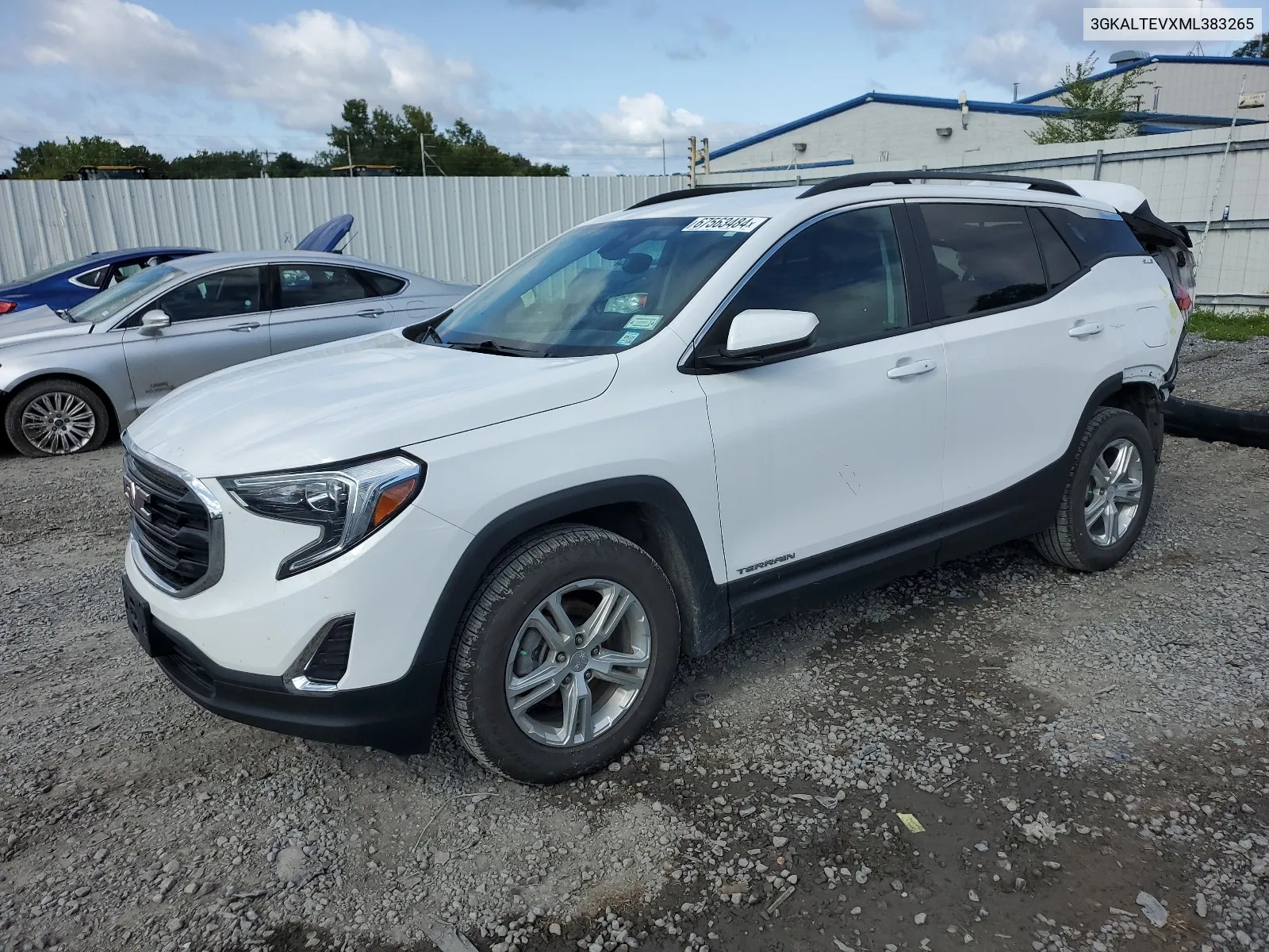 2021 GMC Terrain Sle VIN: 3GKALTEVXML383265 Lot: 67563484