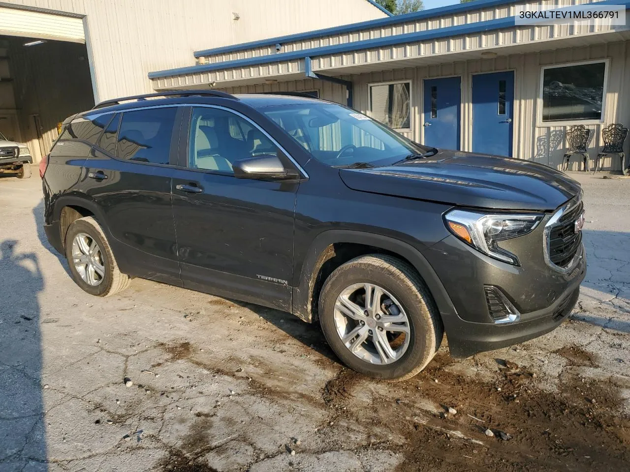 2021 GMC Terrain Sle VIN: 3GKALTEV1ML366791 Lot: 68241524