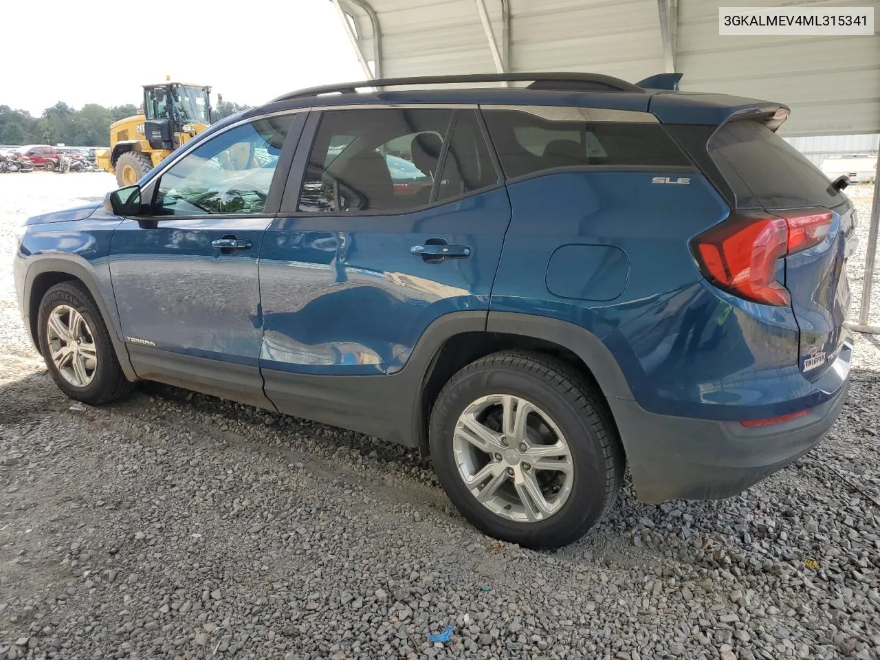 2021 GMC Terrain Sle VIN: 3GKALMEV4ML315341 Lot: 68995824