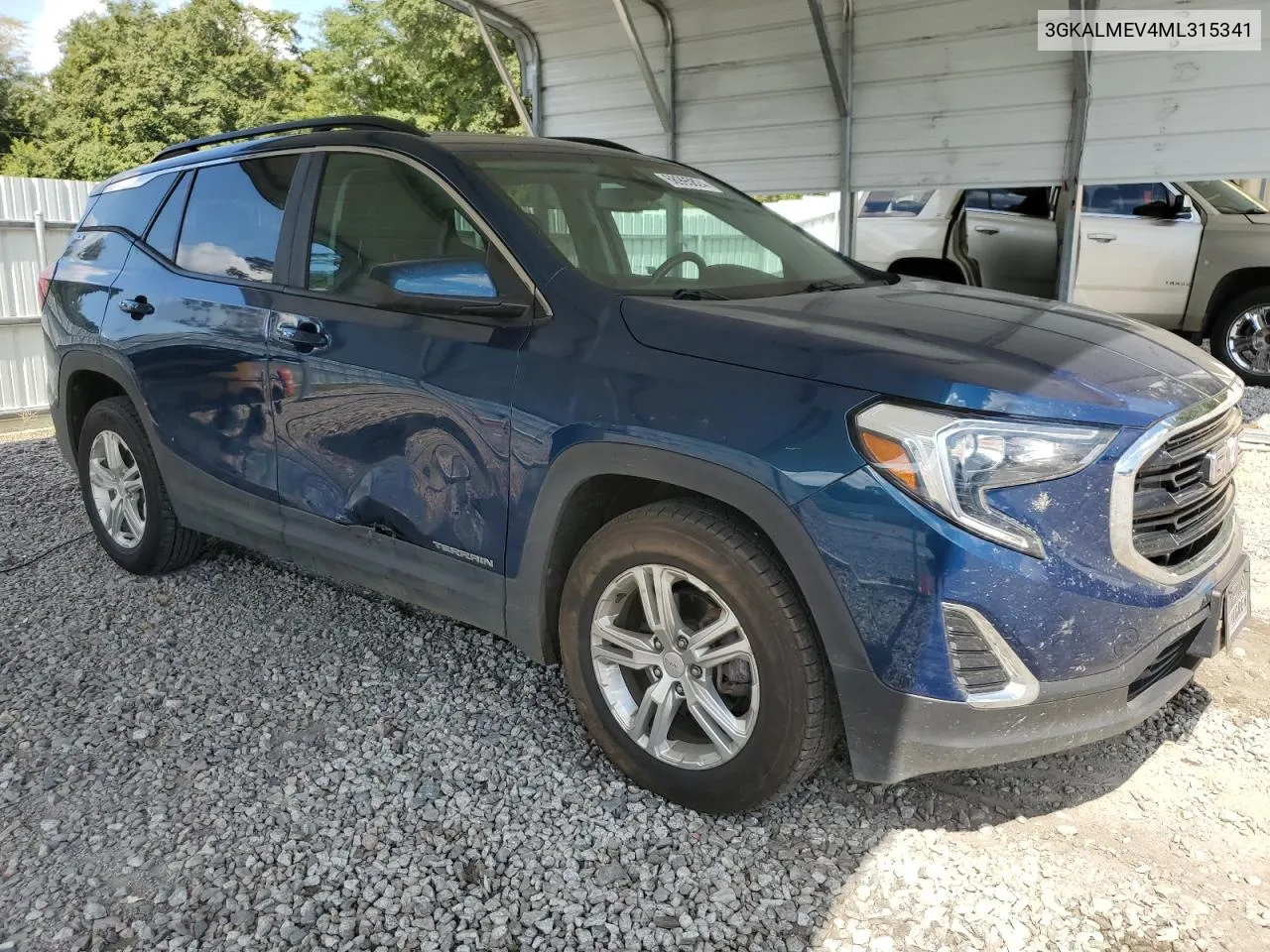 2021 GMC Terrain Sle VIN: 3GKALMEV4ML315341 Lot: 68995824