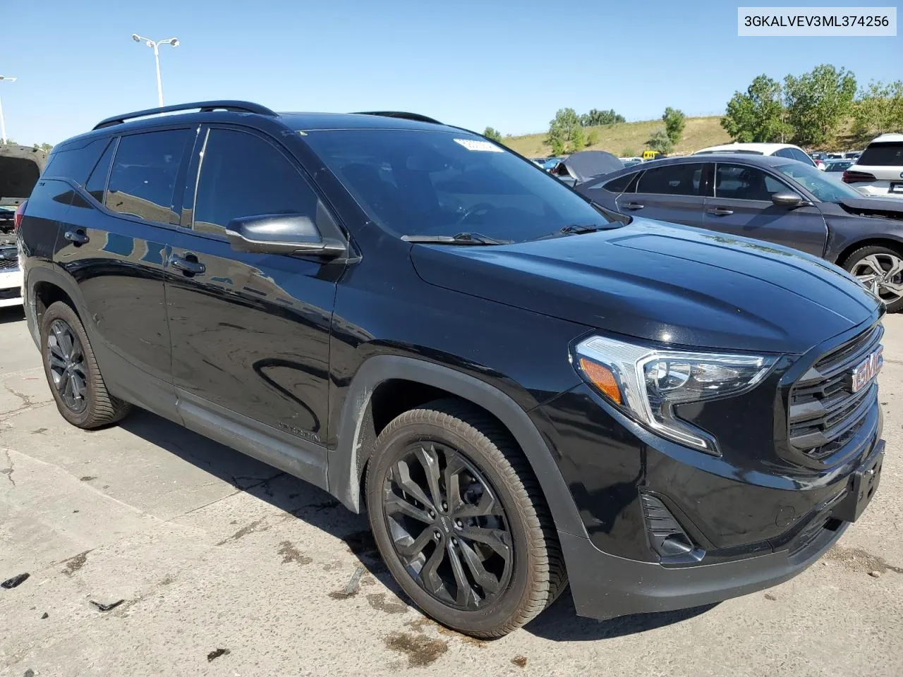 2021 GMC Terrain Slt VIN: 3GKALVEV3ML374256 Lot: 69022904