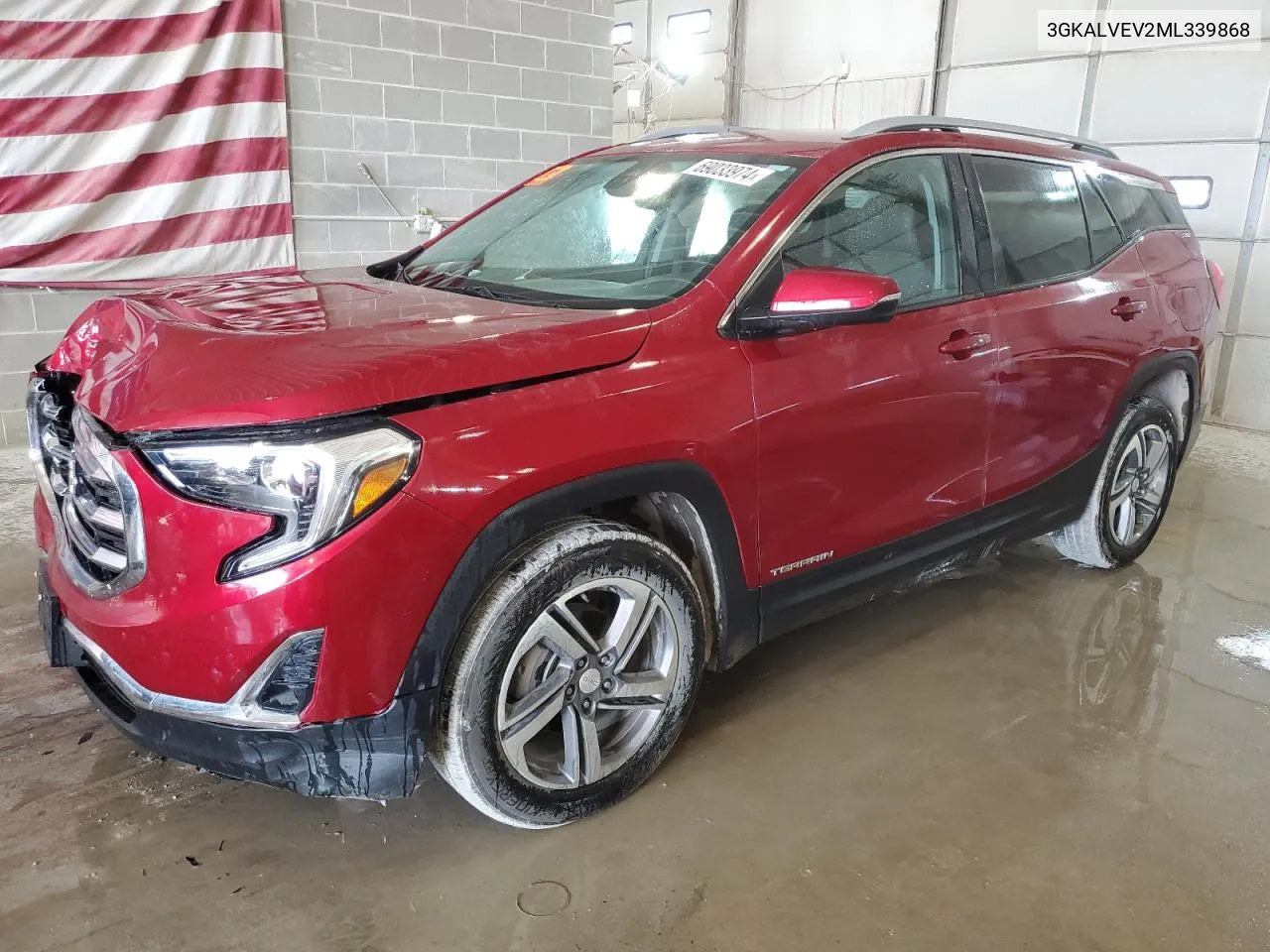 2021 GMC Terrain Slt VIN: 3GKALVEV2ML339868 Lot: 69033974