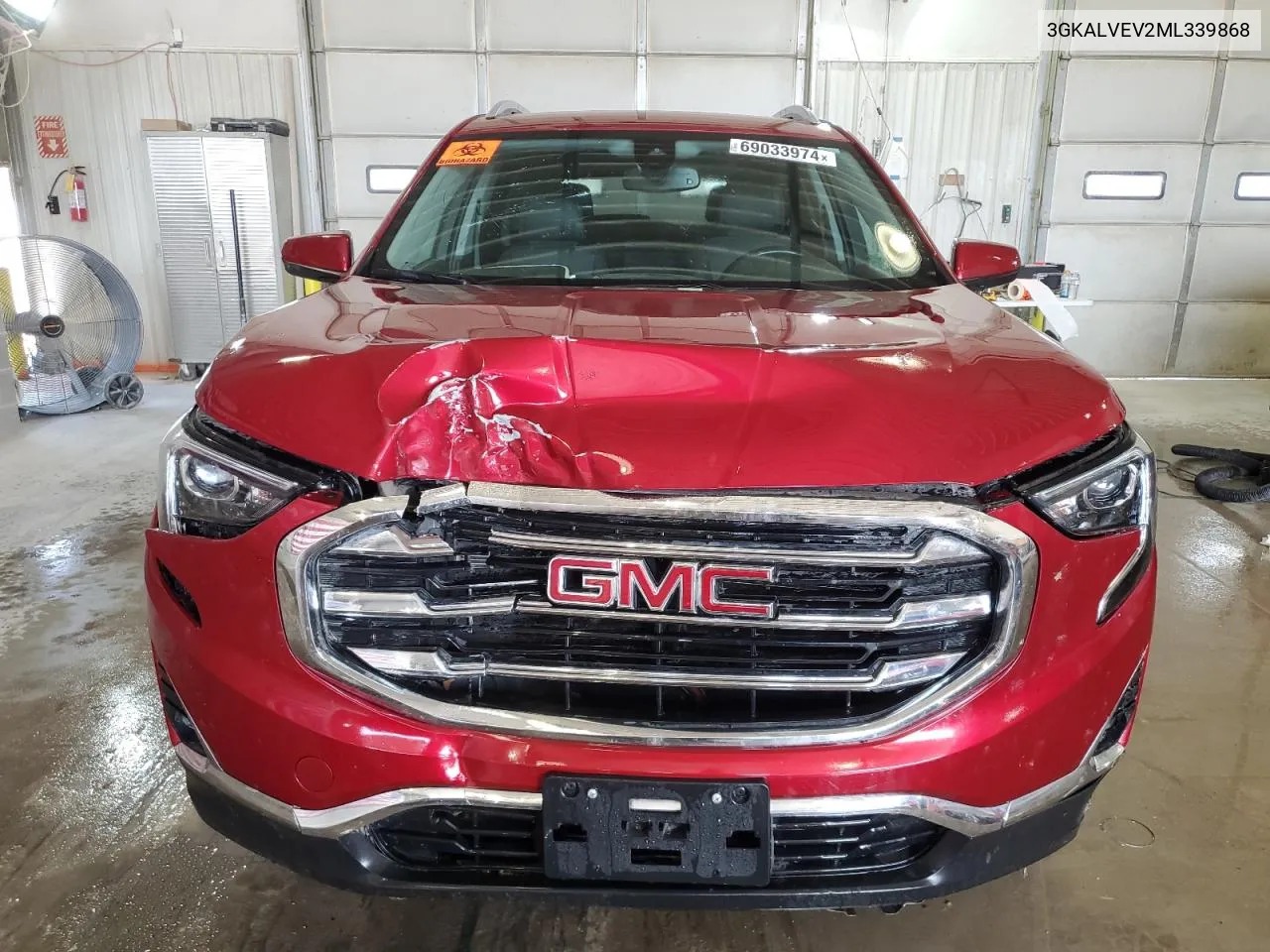 2021 GMC Terrain Slt VIN: 3GKALVEV2ML339868 Lot: 69033974