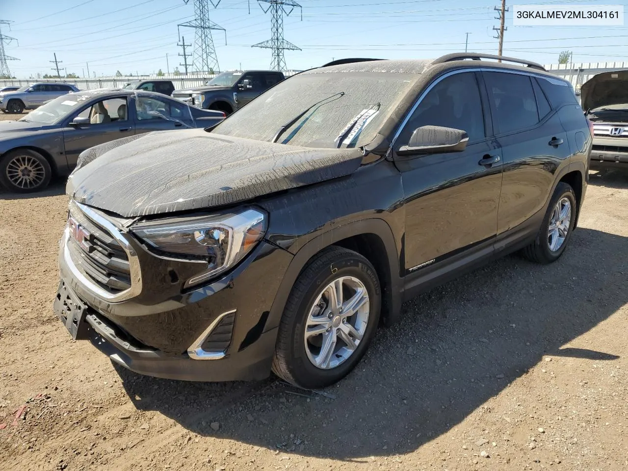 2021 GMC Terrain Sle VIN: 3GKALMEV2ML304161 Lot: 69800044