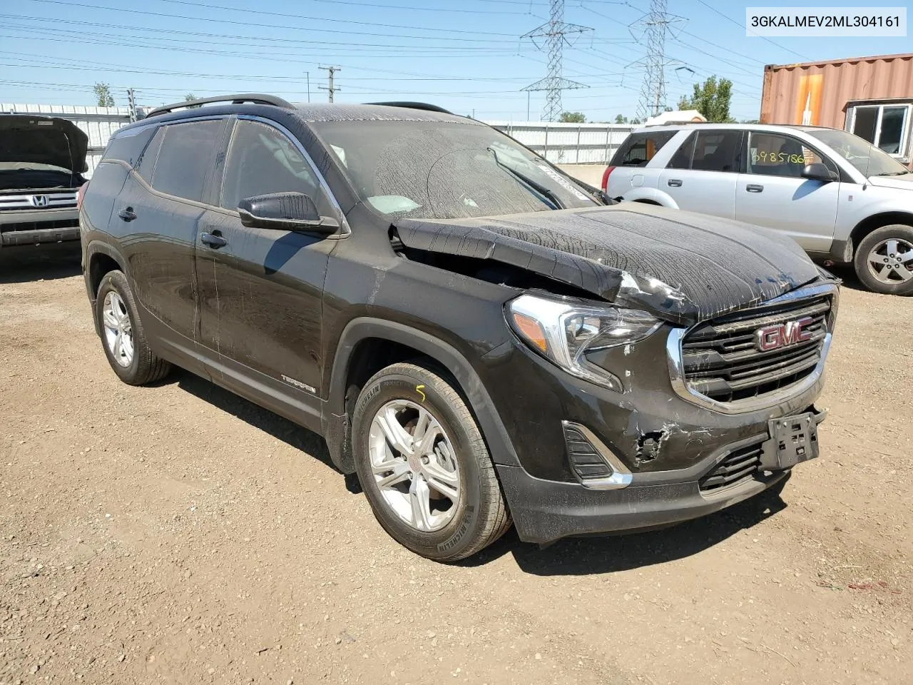 2021 GMC Terrain Sle VIN: 3GKALMEV2ML304161 Lot: 69800044