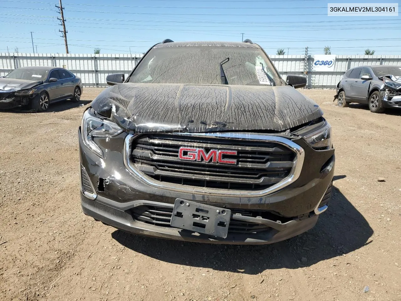 2021 GMC Terrain Sle VIN: 3GKALMEV2ML304161 Lot: 69800044