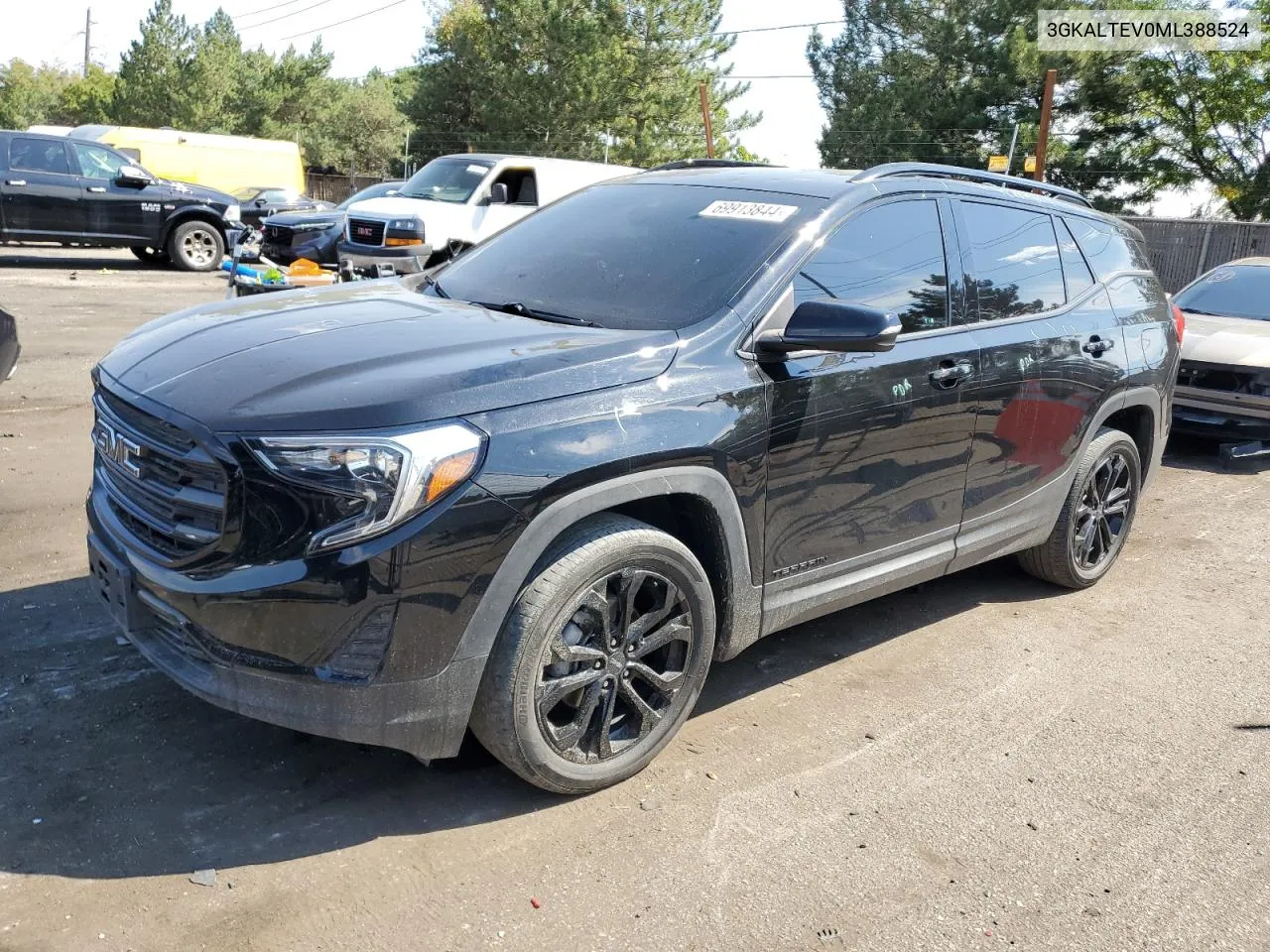 2021 GMC Terrain Sle VIN: 3GKALTEV0ML388524 Lot: 69913844