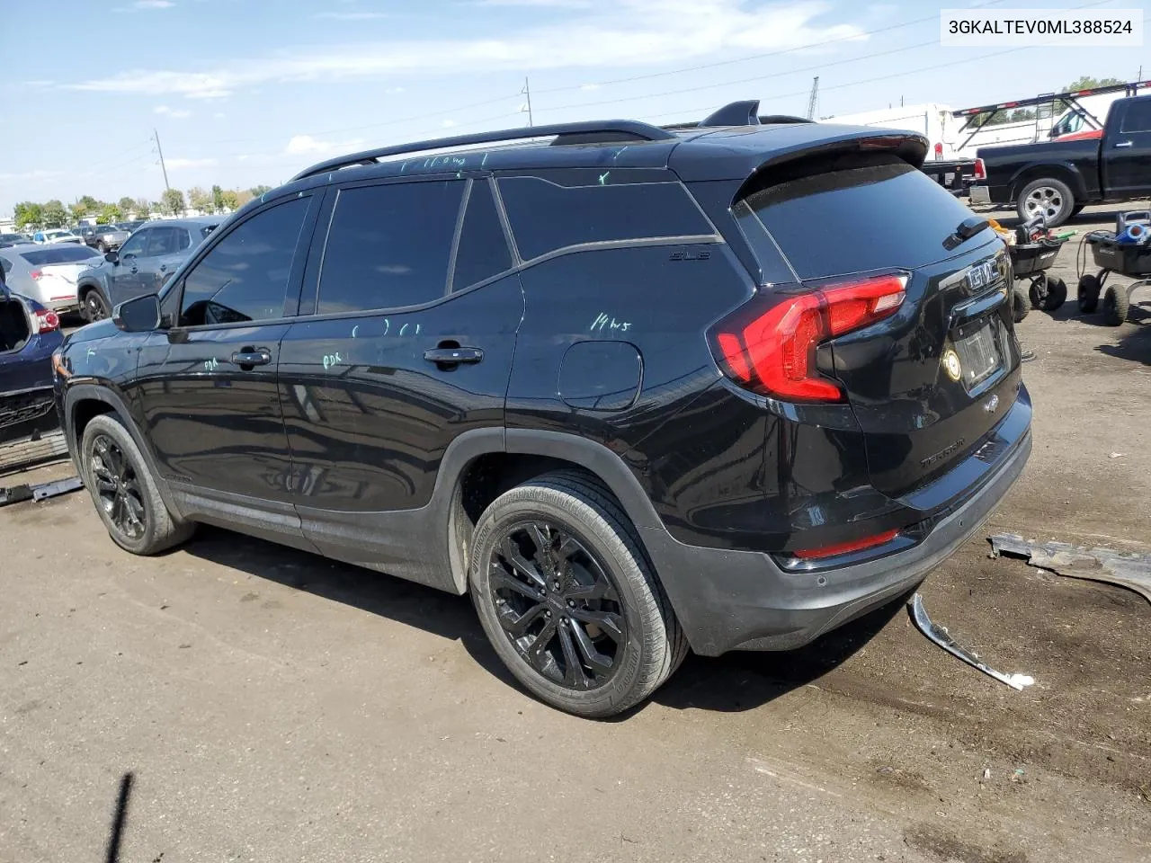 2021 GMC Terrain Sle VIN: 3GKALTEV0ML388524 Lot: 69913844