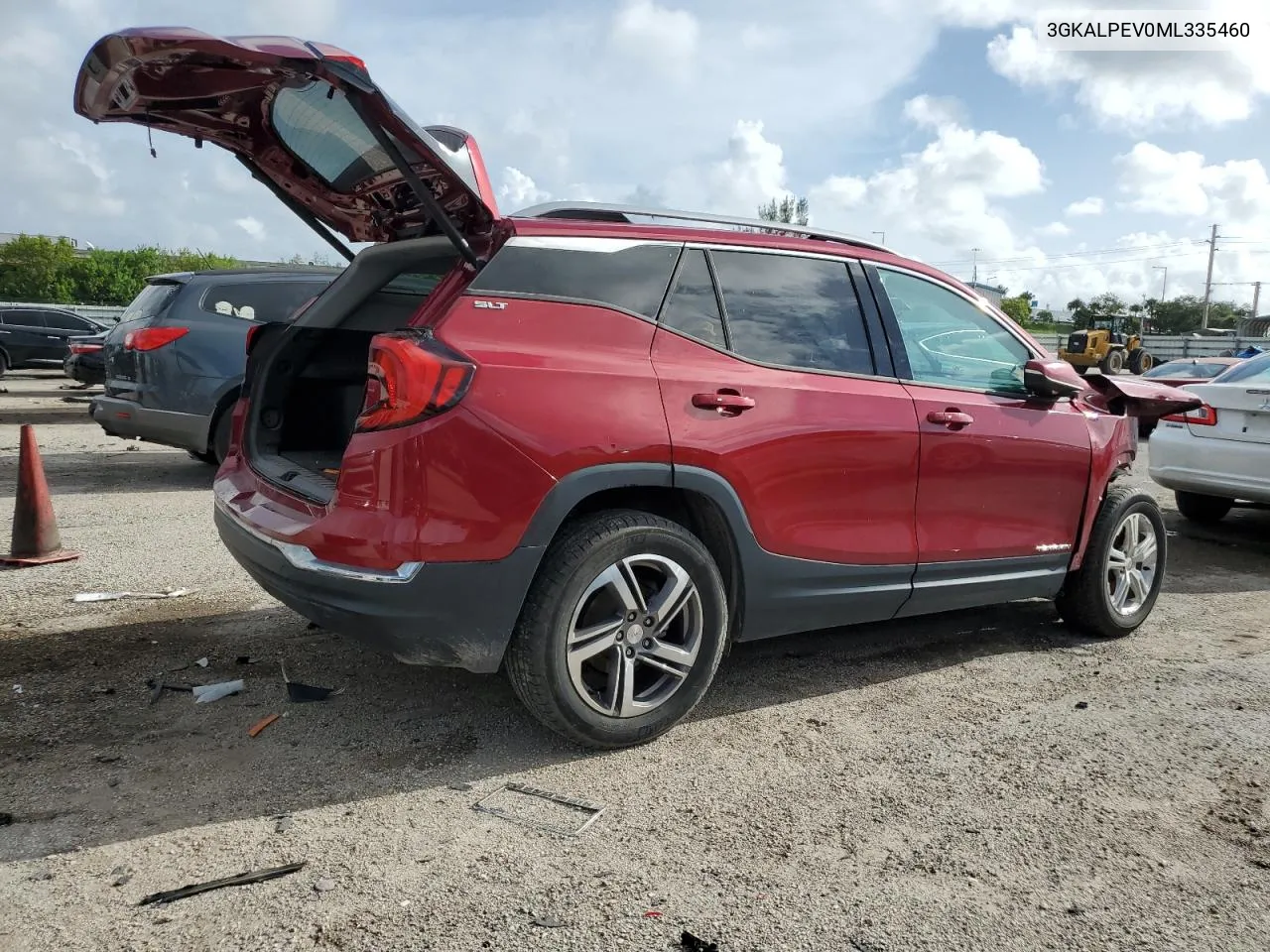 2021 GMC Terrain Slt VIN: 3GKALPEV0ML335460 Lot: 70183004