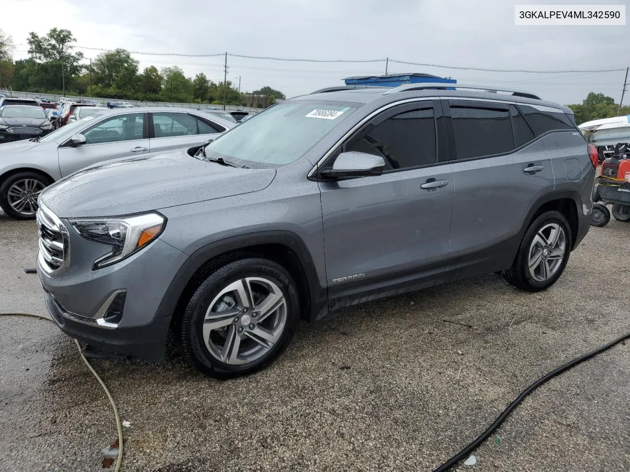 2021 GMC Terrain Slt VIN: 3GKALPEV4ML342590 Lot: 70986084