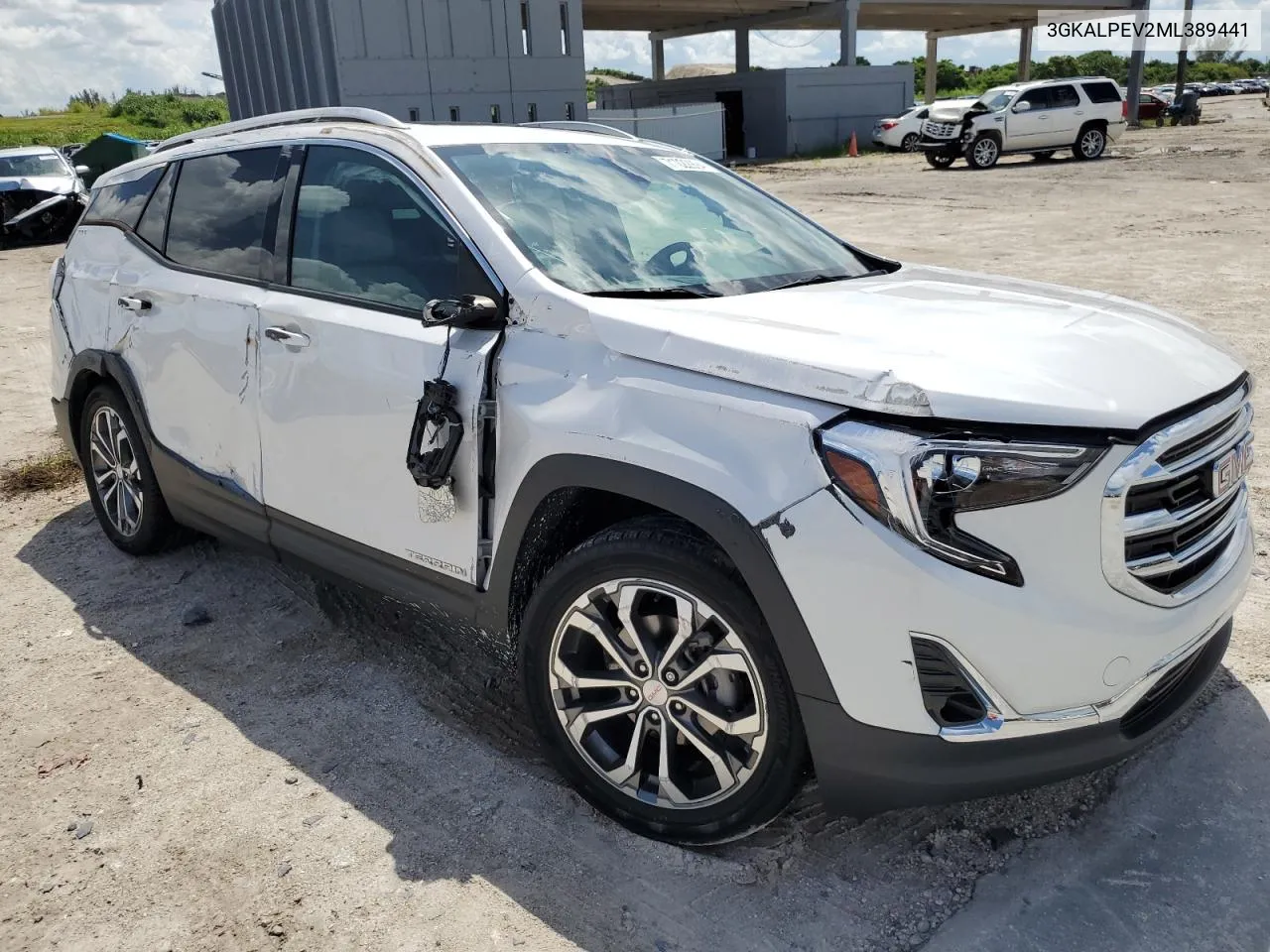 2021 GMC Terrain Slt VIN: 3GKALPEV2ML389441 Lot: 71022994