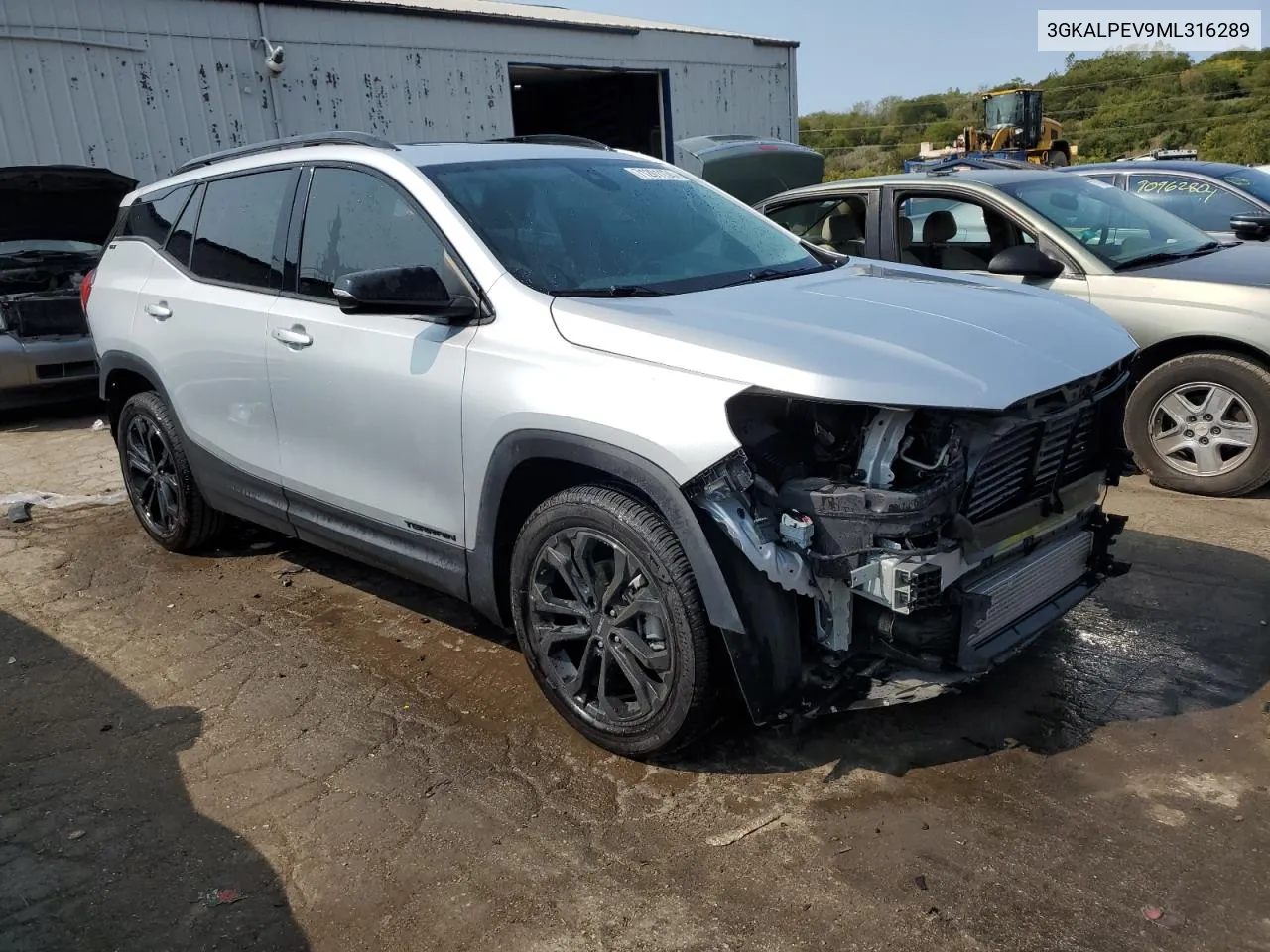 3GKALPEV9ML316289 2021 GMC Terrain Slt