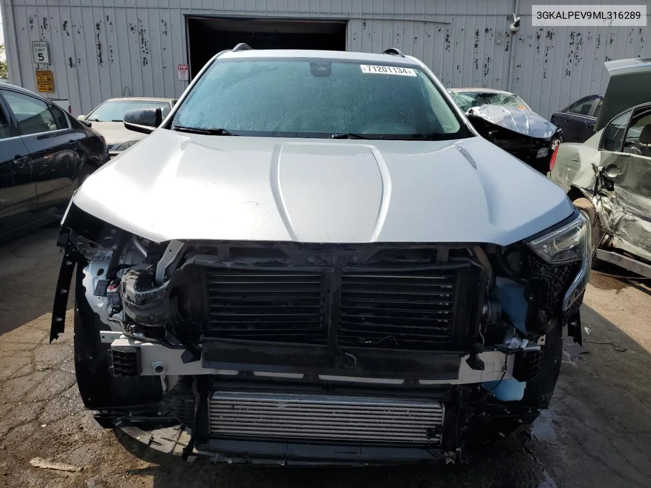 3GKALPEV9ML316289 2021 GMC Terrain Slt