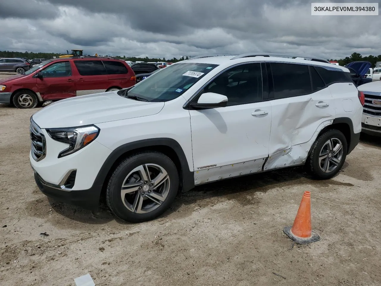 2021 GMC Terrain Slt VIN: 3GKALPEV0ML394380 Lot: 71205374