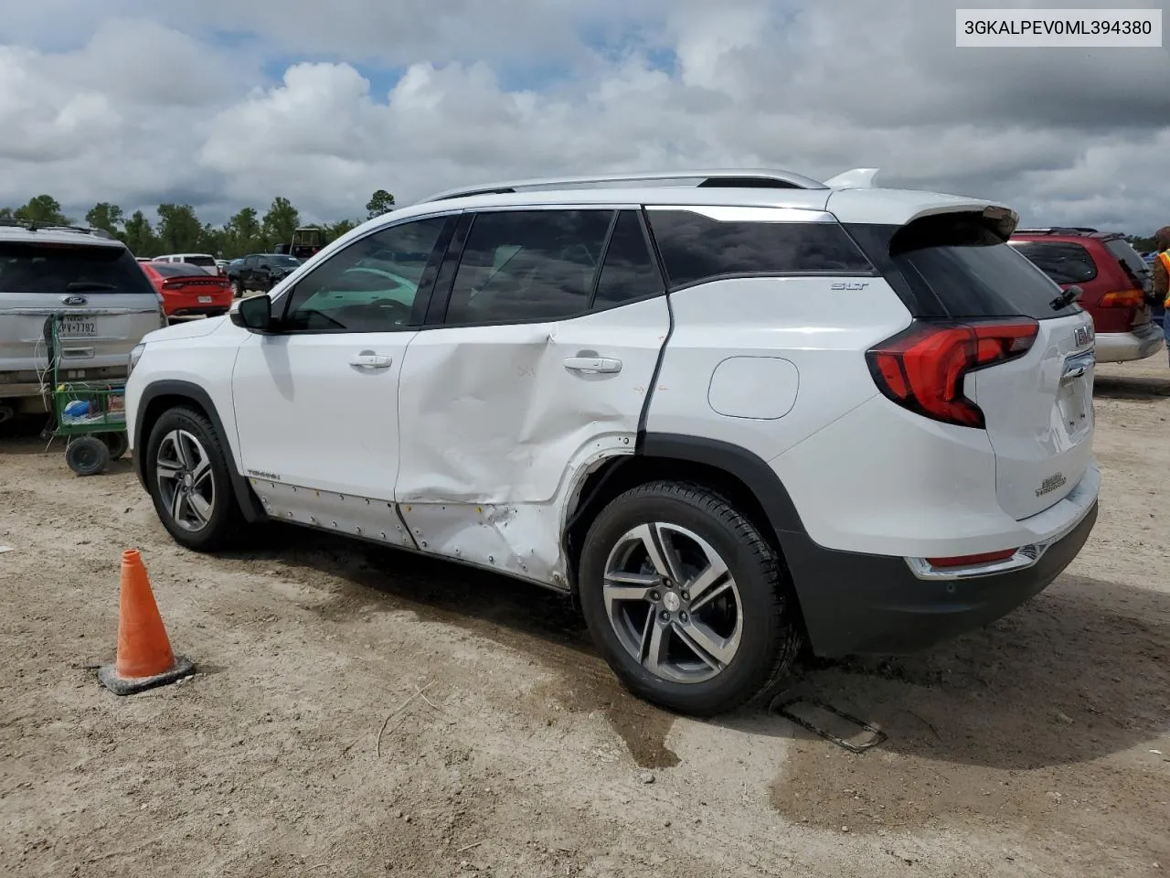 2021 GMC Terrain Slt VIN: 3GKALPEV0ML394380 Lot: 71205374