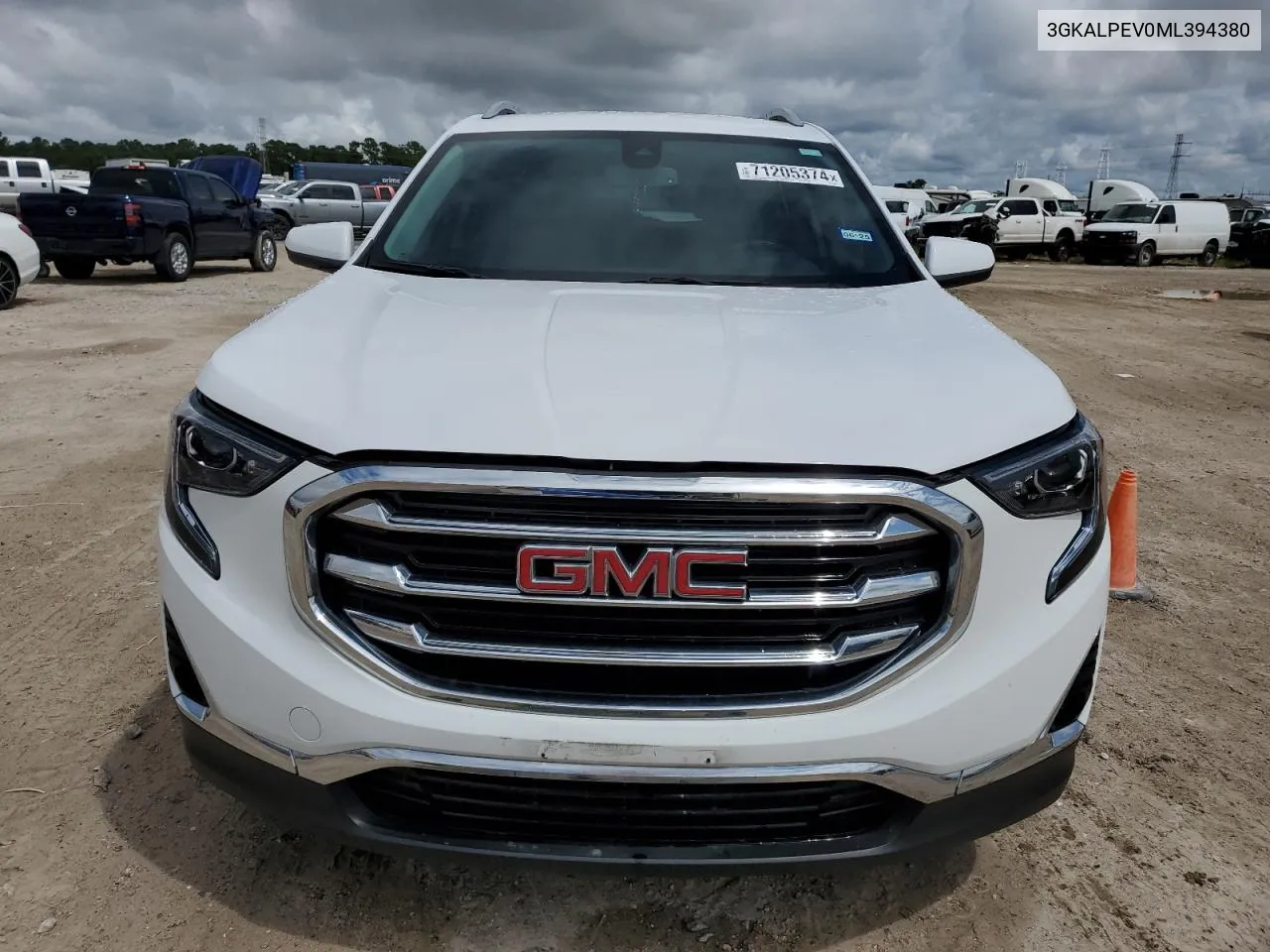 2021 GMC Terrain Slt VIN: 3GKALPEV0ML394380 Lot: 71205374