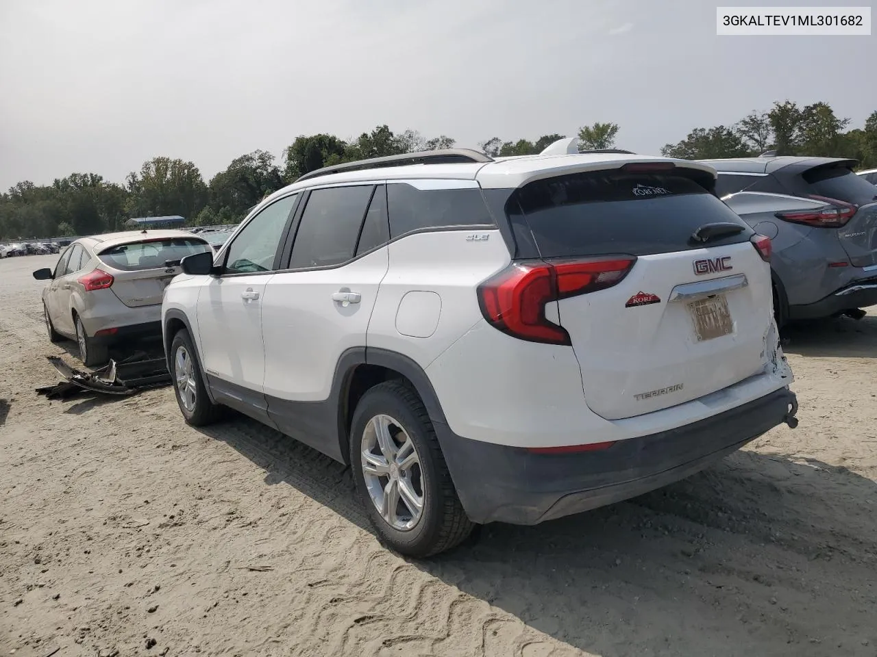 2021 GMC Terrain Sle VIN: 3GKALTEV1ML301682 Lot: 71243134