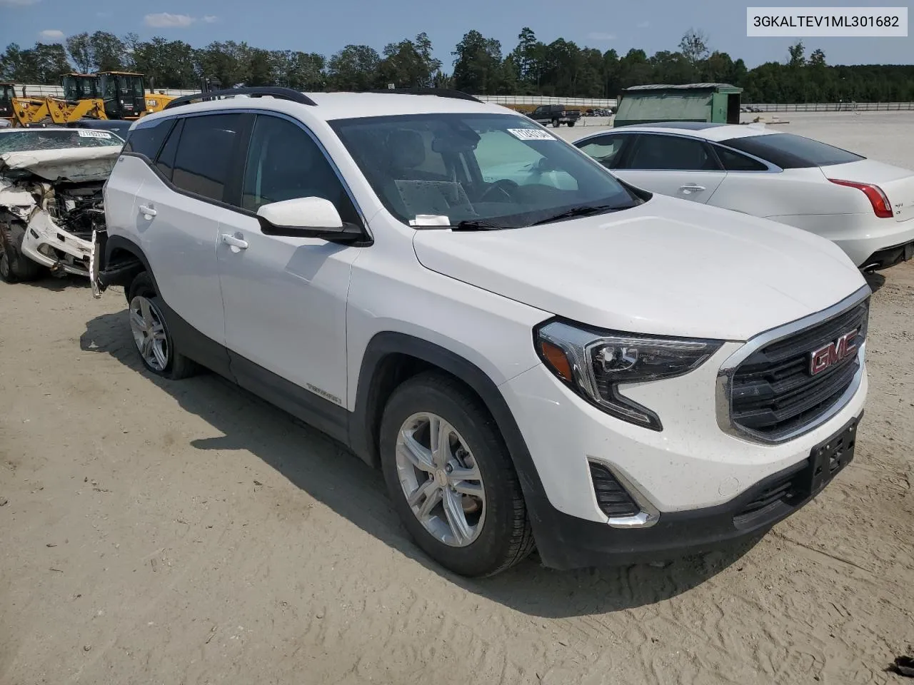 2021 GMC Terrain Sle VIN: 3GKALTEV1ML301682 Lot: 71243134