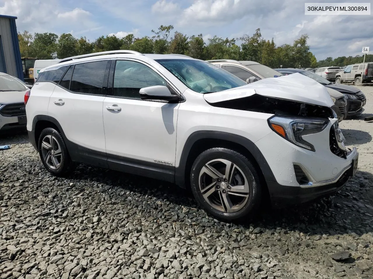 2021 GMC Terrain Slt VIN: 3GKALPEV1ML300894 Lot: 71405314