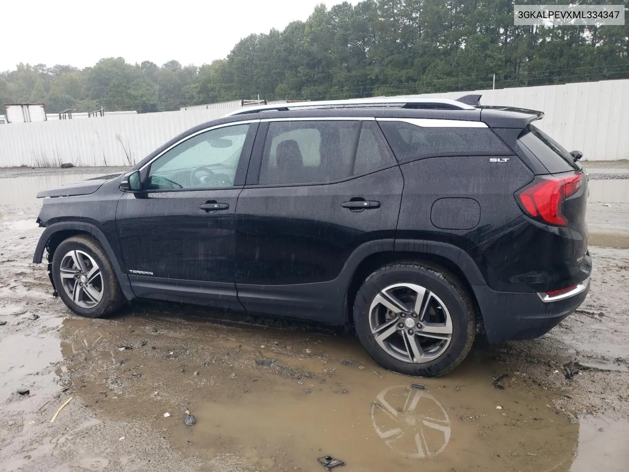 2021 GMC Terrain Slt VIN: 3GKALPEVXML334347 Lot: 72170004