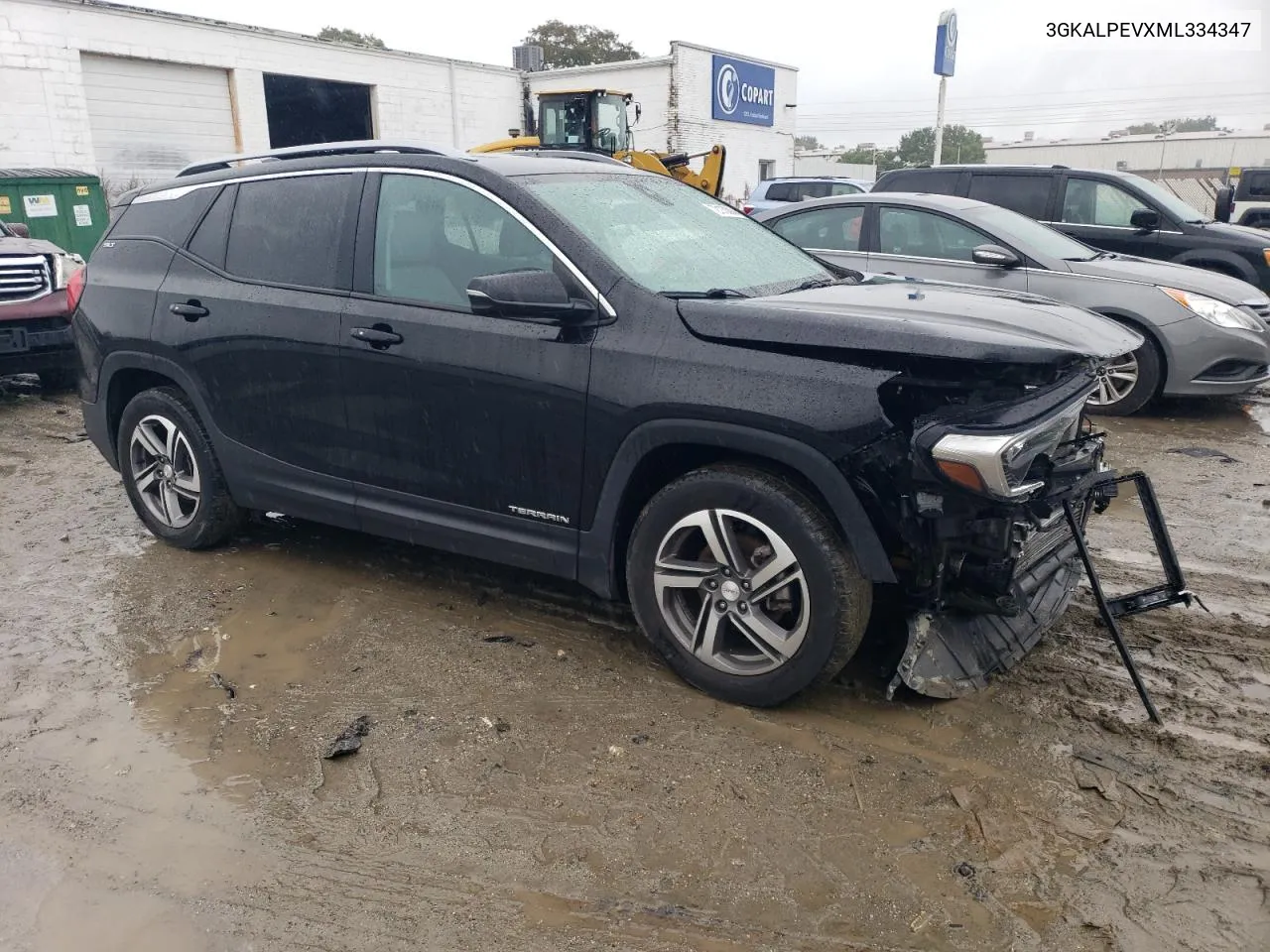 2021 GMC Terrain Slt VIN: 3GKALPEVXML334347 Lot: 72170004