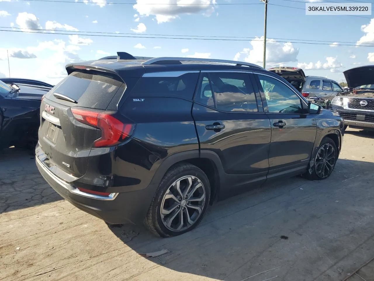 2021 GMC Terrain Slt VIN: 3GKALVEV5ML339220 Lot: 72217074