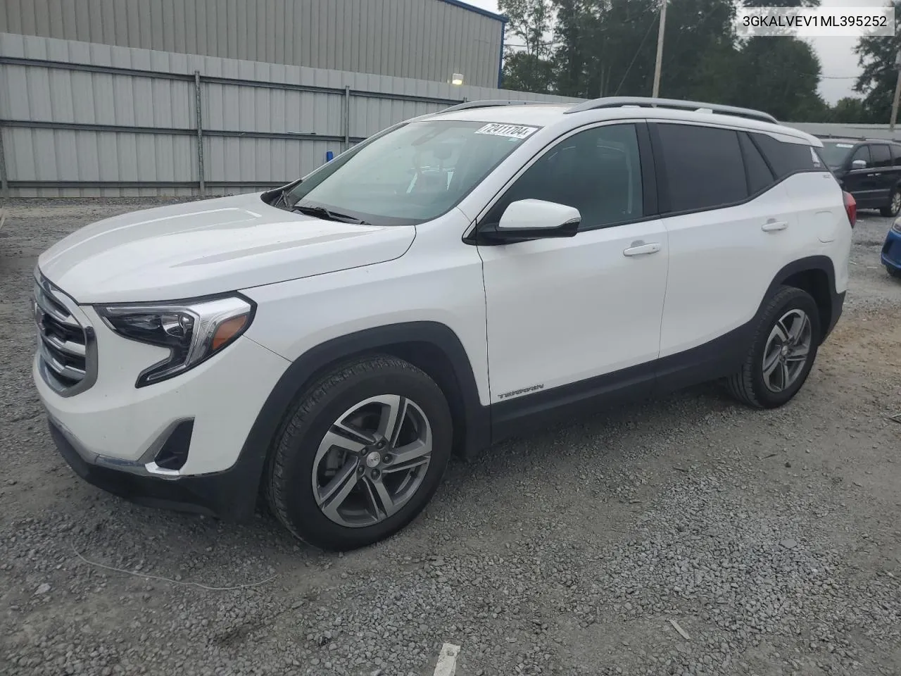 2021 GMC Terrain Slt VIN: 3GKALVEV1ML395252 Lot: 72411704