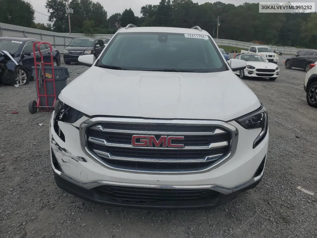 2021 GMC Terrain Slt VIN: 3GKALVEV1ML395252 Lot: 72411704