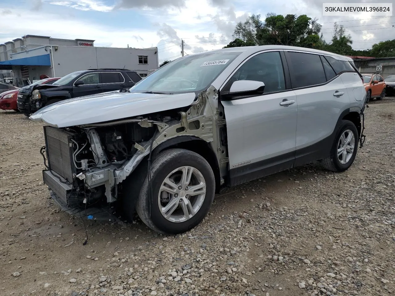 2021 GMC Terrain Sle VIN: 3GKALMEV0ML396824 Lot: 73035764