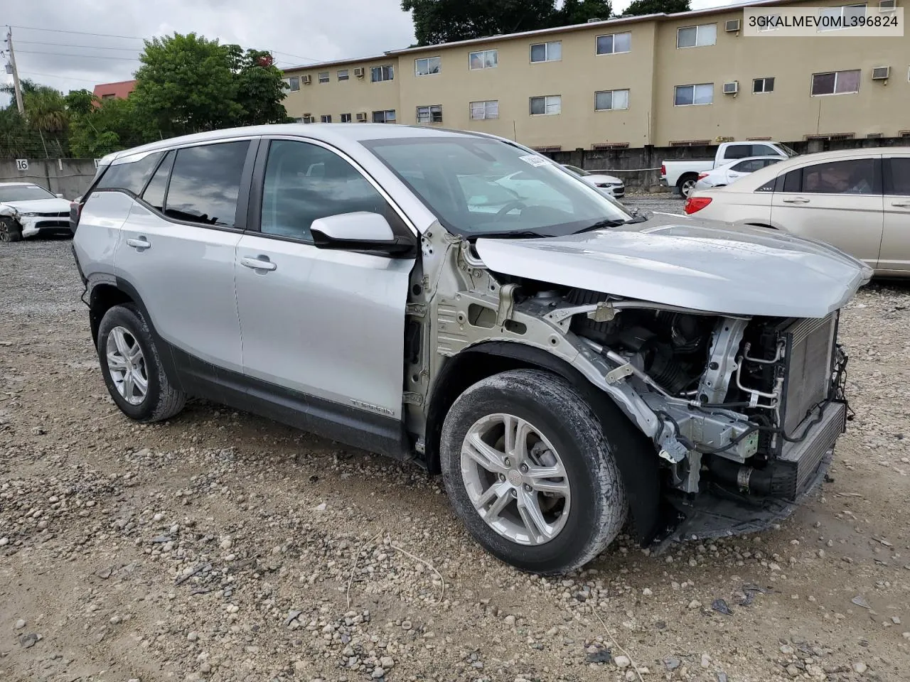 2021 GMC Terrain Sle VIN: 3GKALMEV0ML396824 Lot: 73035764