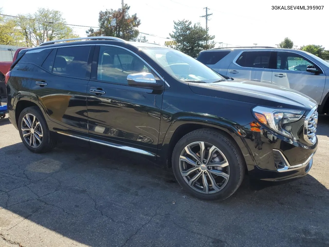 2021 GMC Terrain Denali VIN: 3GKALSEV4ML395907 Lot: 73955564