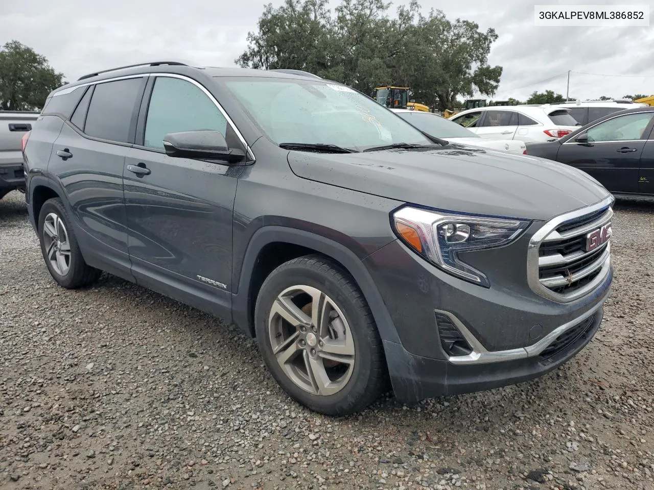 2021 GMC Terrain Slt VIN: 3GKALPEV8ML386852 Lot: 73997664