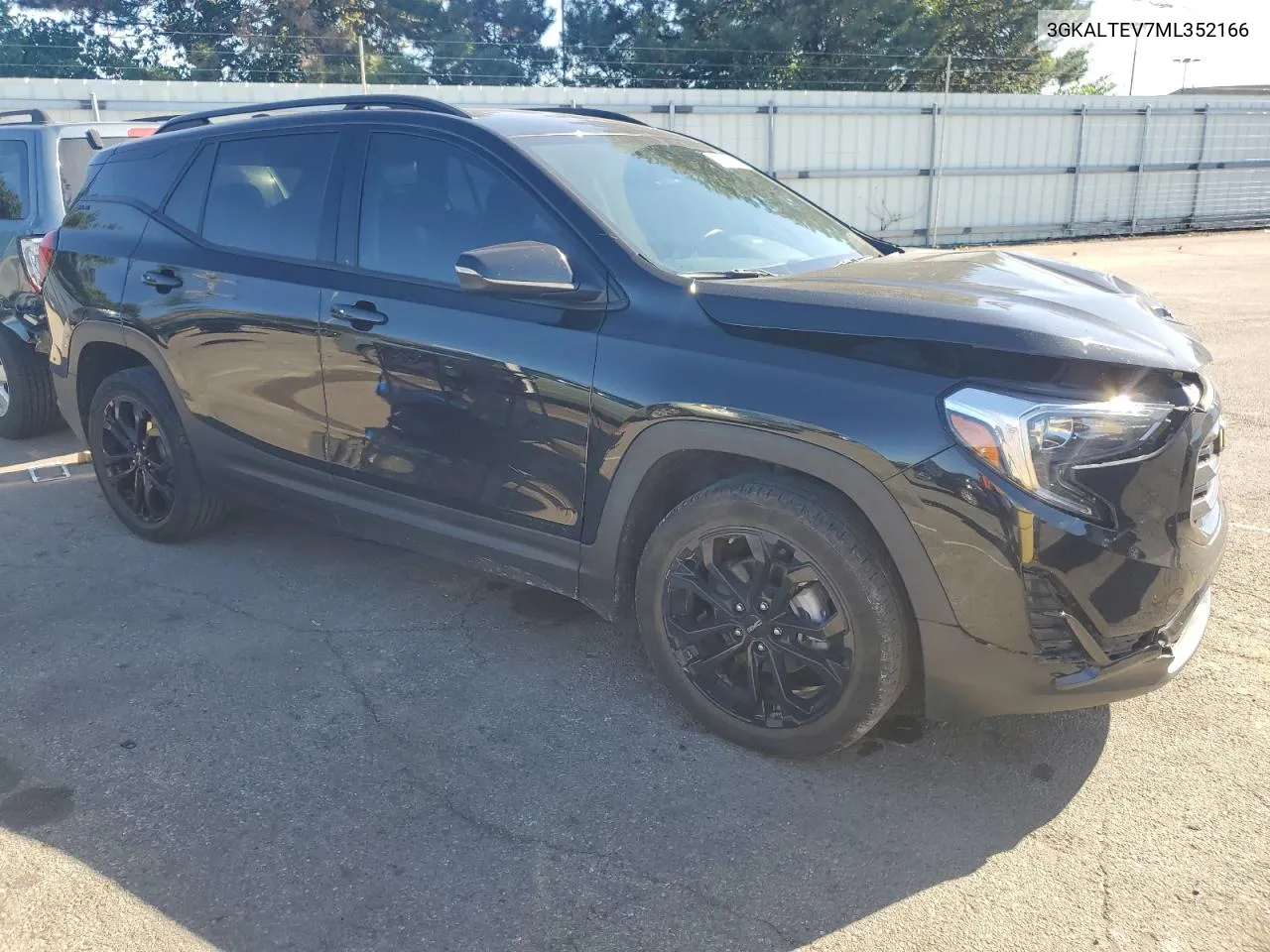 2021 GMC Terrain Sle VIN: 3GKALTEV7ML352166 Lot: 74055224