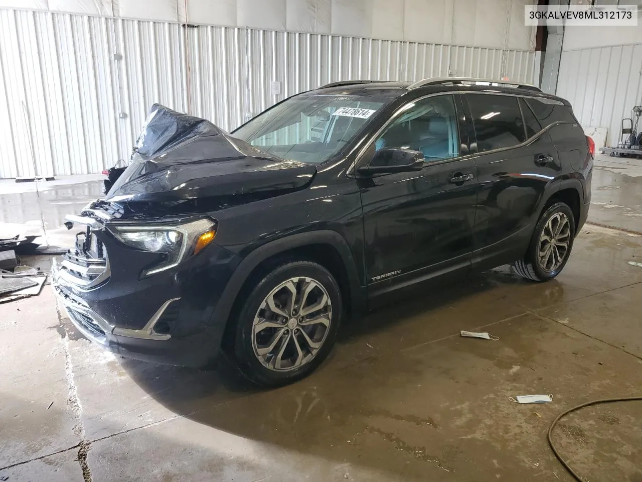 2021 GMC Terrain Slt VIN: 3GKALVEV8ML312173 Lot: 74478614