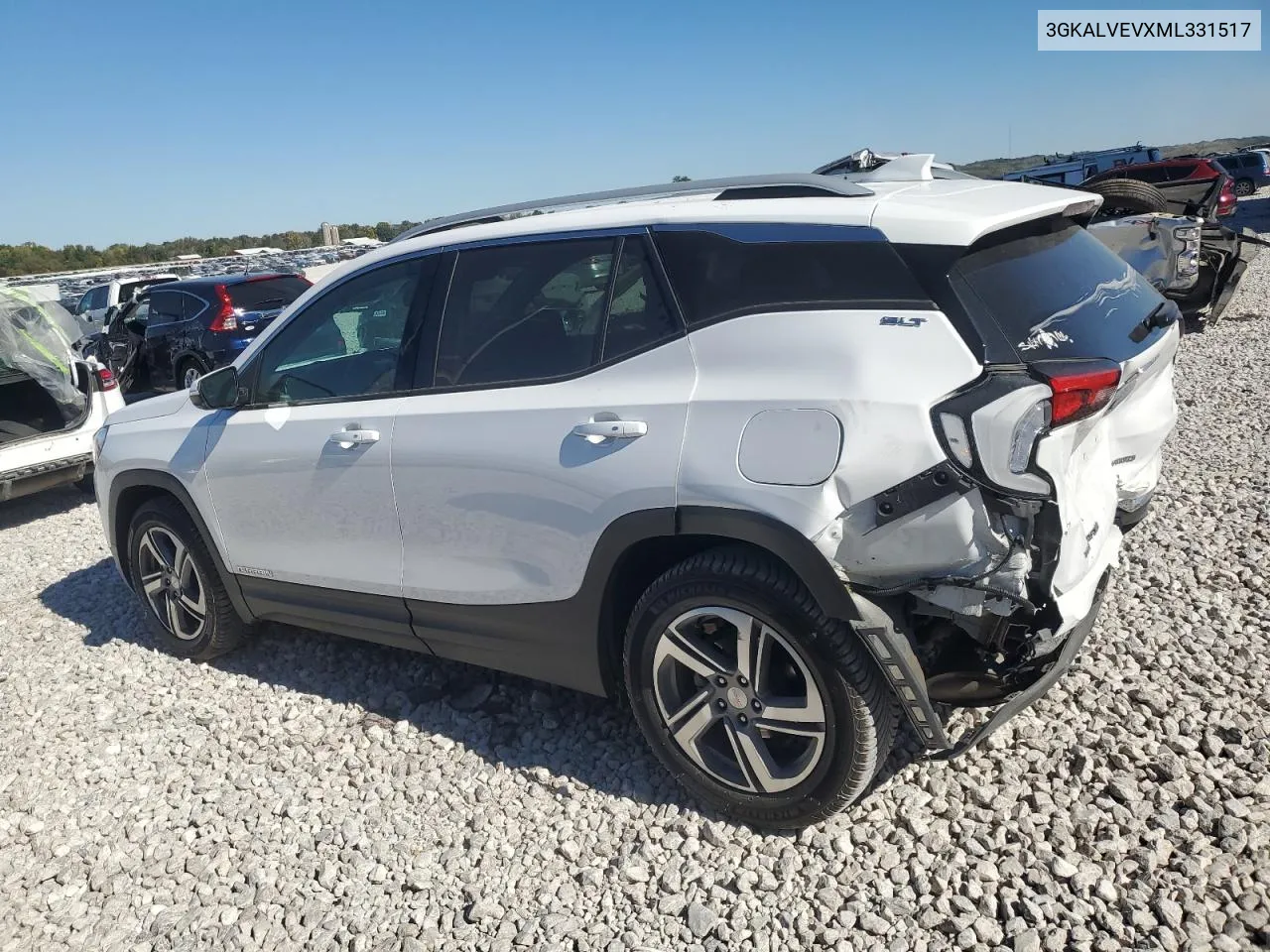 2021 GMC Terrain Slt VIN: 3GKALVEVXML331517 Lot: 74598554