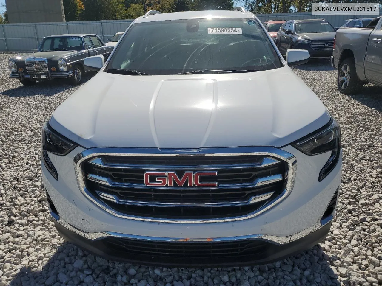 2021 GMC Terrain Slt VIN: 3GKALVEVXML331517 Lot: 74598554