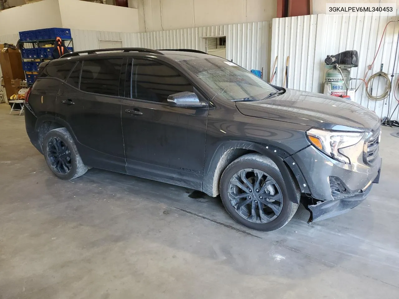 2021 GMC Terrain Slt VIN: 3GKALPEV6ML340453 Lot: 74897244