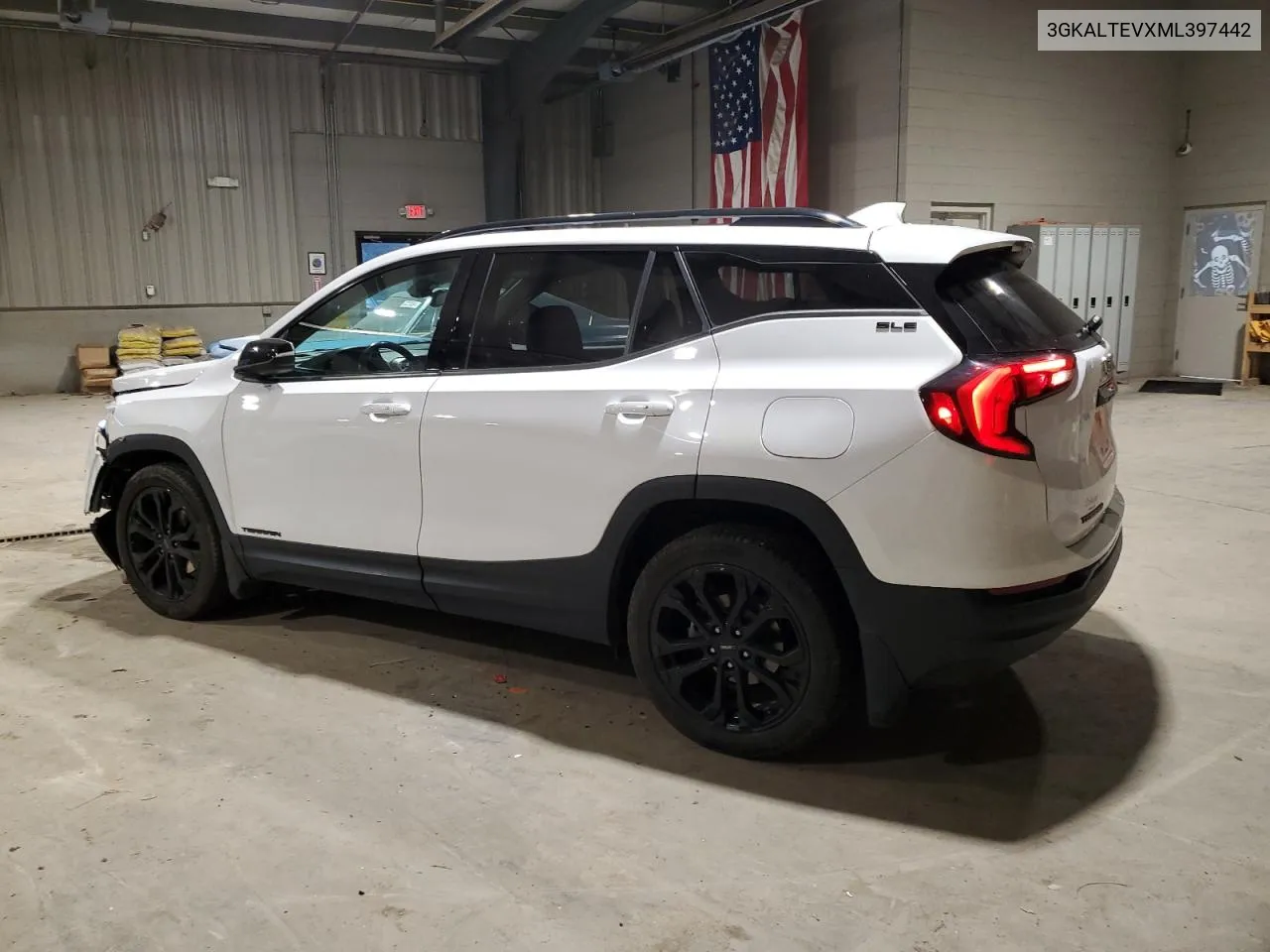 2021 GMC Terrain Sle VIN: 3GKALTEVXML397442 Lot: 75204954