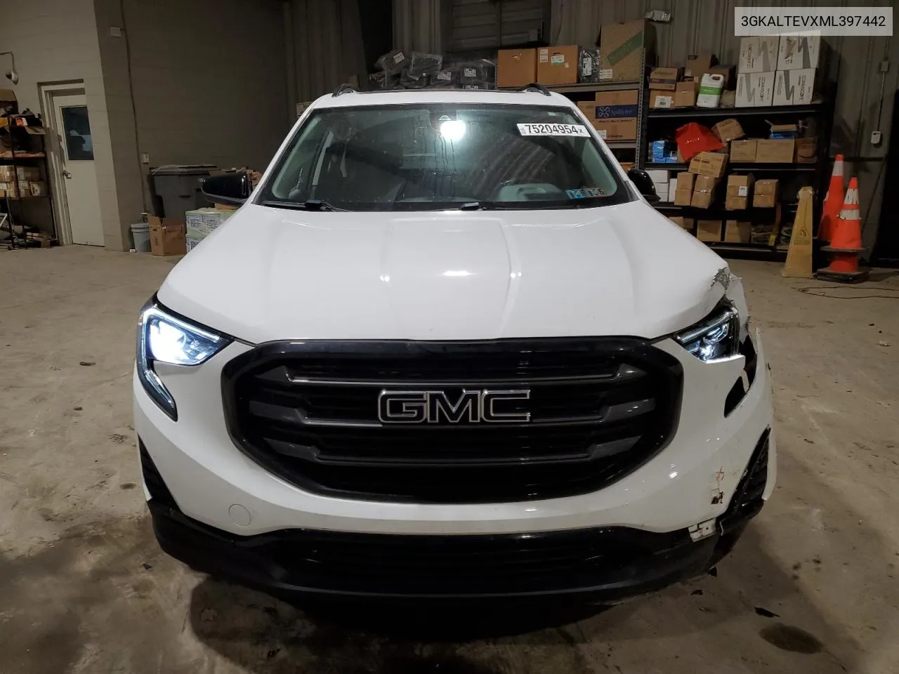 2021 GMC Terrain Sle VIN: 3GKALTEVXML397442 Lot: 75204954