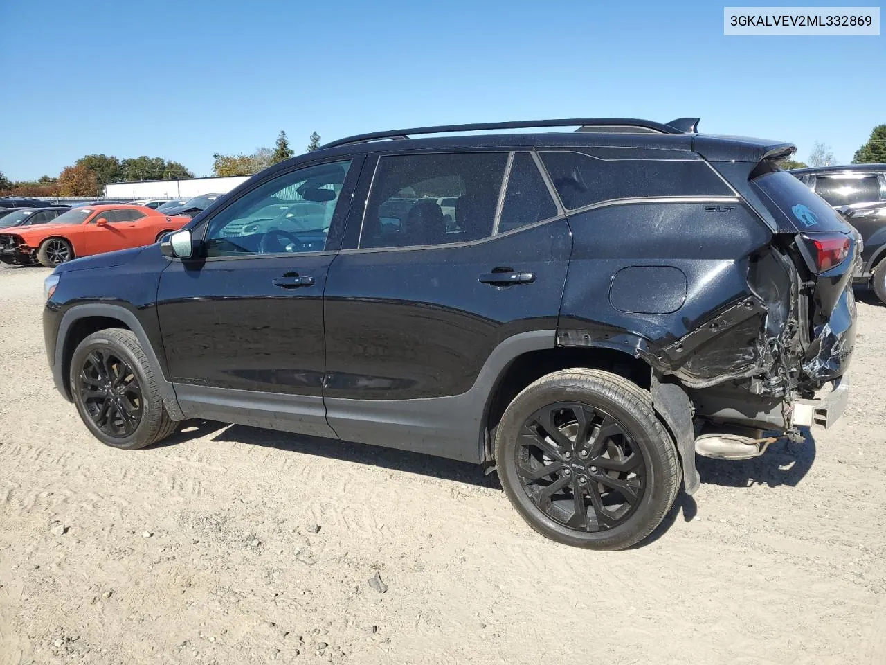 2021 GMC Terrain Slt VIN: 3GKALVEV2ML332869 Lot: 75240964