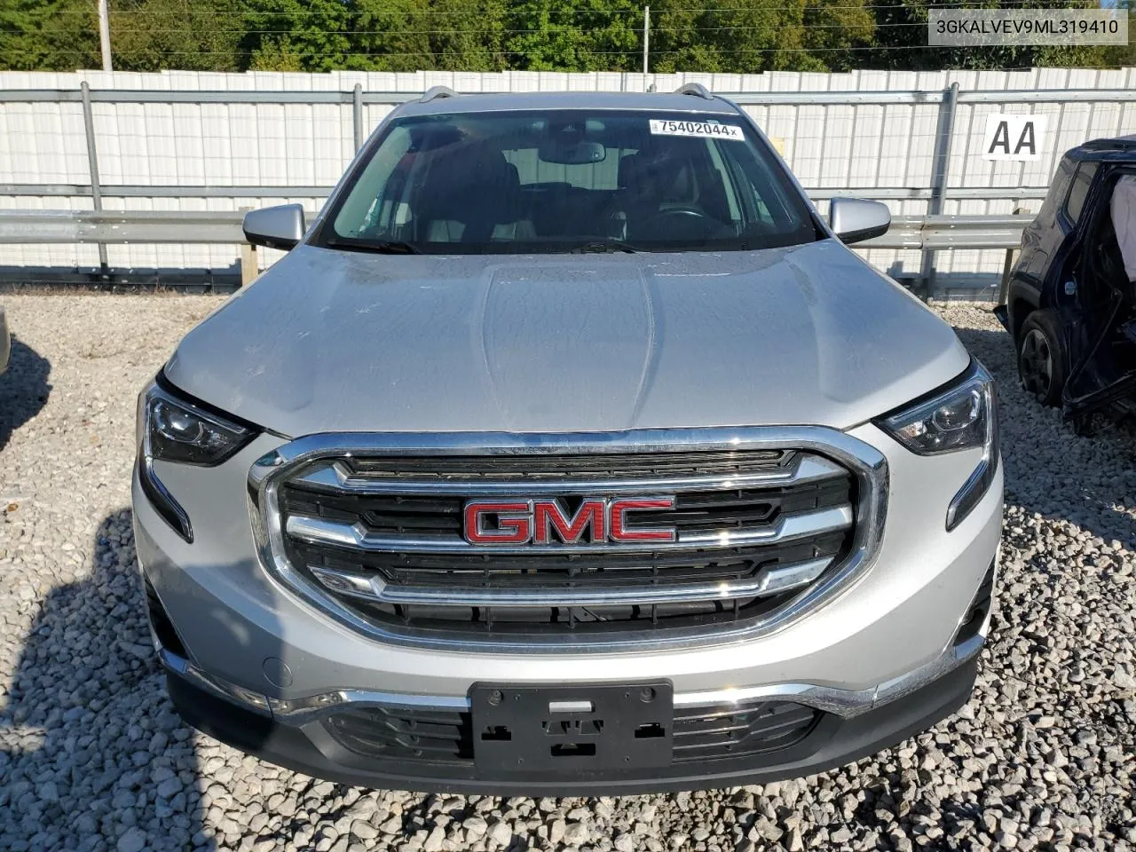 2021 GMC Terrain Slt VIN: 3GKALVEV9ML319410 Lot: 75402044